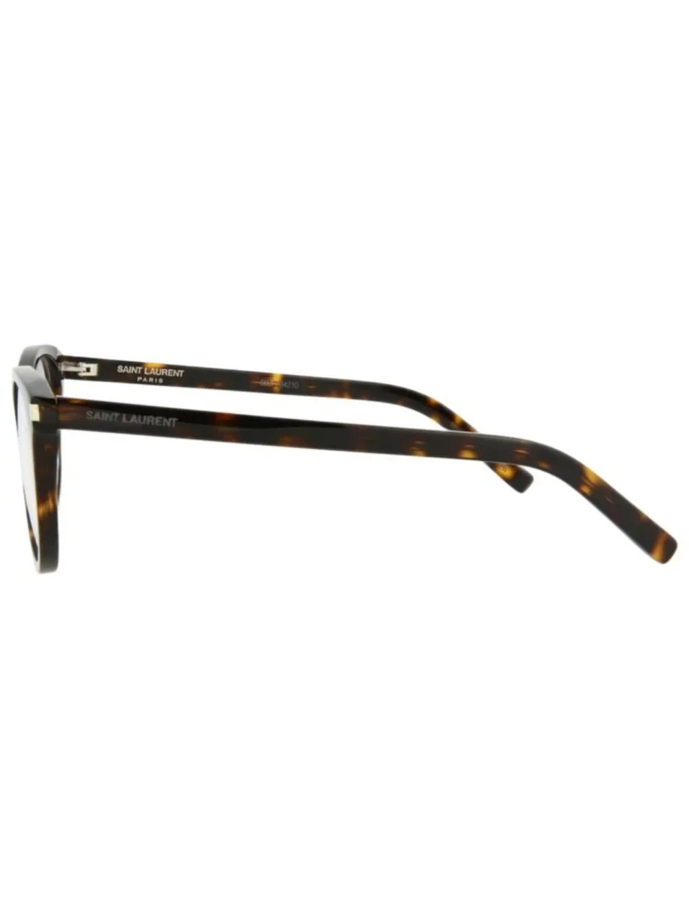 New Saint Laurent Women's Eyeglasses Round Oval Acetate Frame Havana Havana